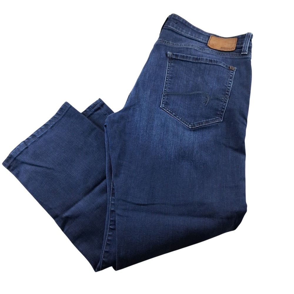 Mavi Myles Jeans Mens 36x28 Dark Wash Straight Leg‎ Denim Blue Casual